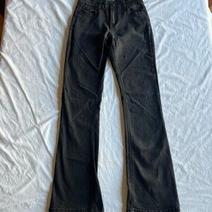 ENJEAN Denim Co. Black Wash Bootcut Denim Jeans - Women's Size 3 Inseam 30"